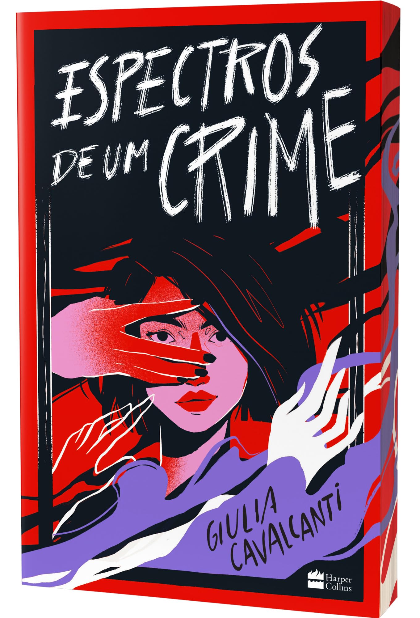 Capa do livro Espectros de um Crime, de Giulia Cavalcanti